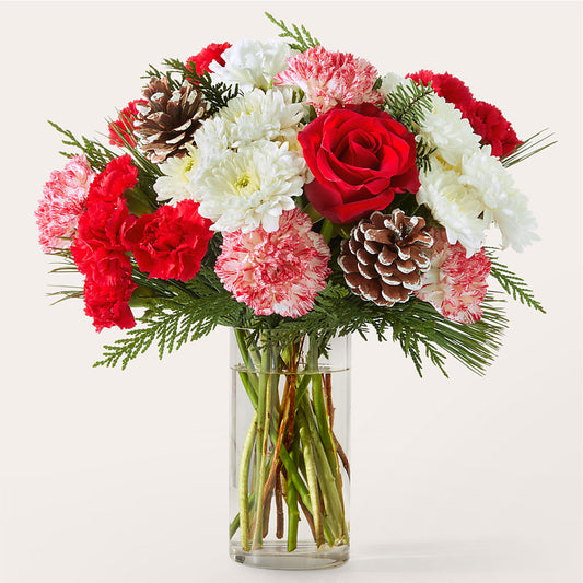 Candy Cane Lane Bouquet –  Talia Flowers, Ottawa ON