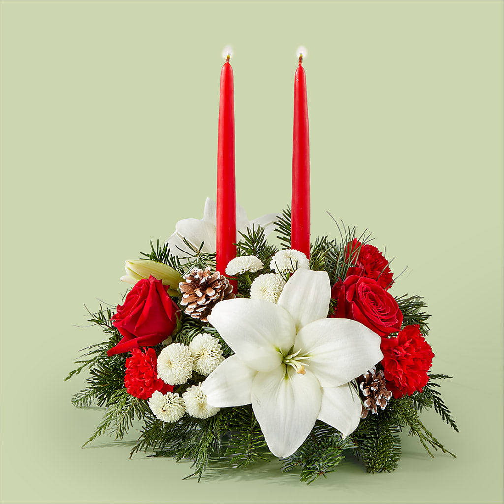 Seasonal Festivities Centerpiece –  Talia Flowers, Ottawa ON