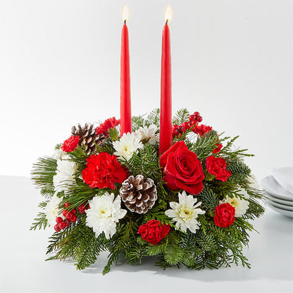 Holiday Soiree Centerpiece –  Talia Flowers, Ottawa ON