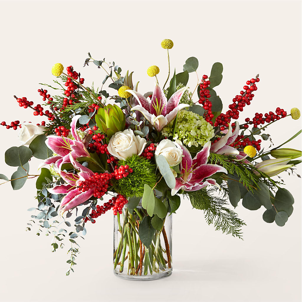 Berry & Bright Bouquet –  Talia Flowers, Ottawa ON