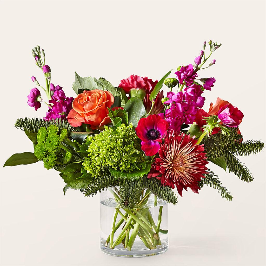 All the Tinsel Bouquet –  Talia Flowers, Ottawa ON