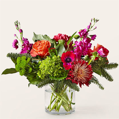 All the Tinsel Bouquet –  Talia Flowers, Ottawa ON