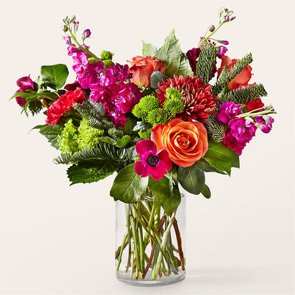 All the Tinsel Bouquet –  Talia Flowers, Ottawa ON