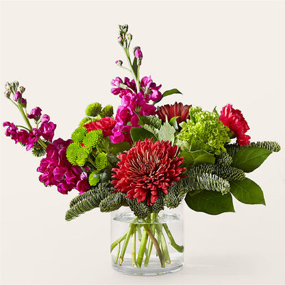 All the Tinsel Bouquet –  Talia Flowers, Ottawa ON