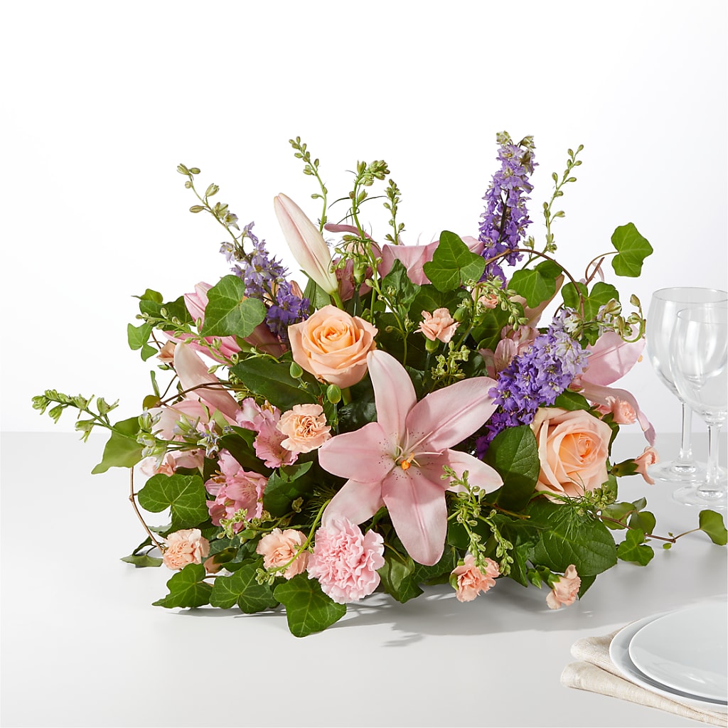 Blossom Time Centerpiece –  Talia Flowers, Ottawa ON