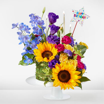 Star of the Day Floral Cake –  Talia Flowers, Ottawa ON
