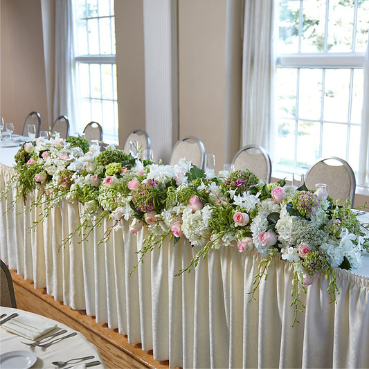 State of Joy Head Table Arrangement –  Talia Flowers, Ottawa ON