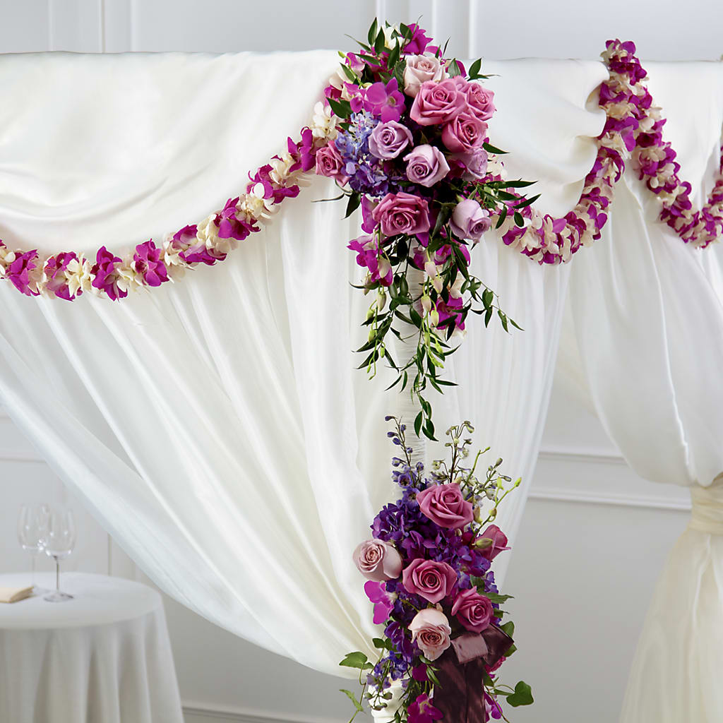 Color & Light Chuppah Decor –  Talia Flowers, Ottawa ON