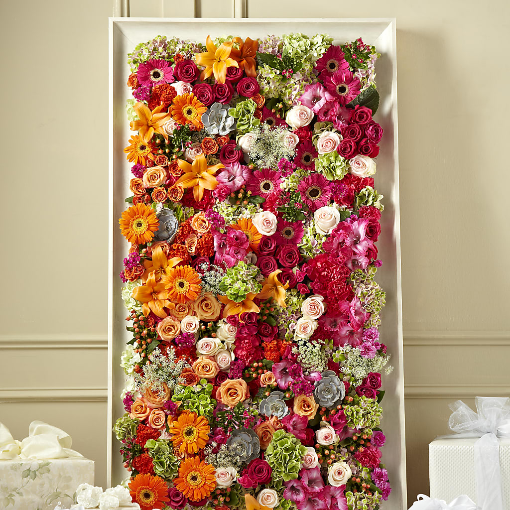 Fresh Picked Floral Wall –  Talia Flowers, Ottawa ON