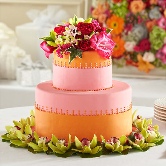 Sweet Citrus Cake Decor –  Talia Flowers, Ottawa ON