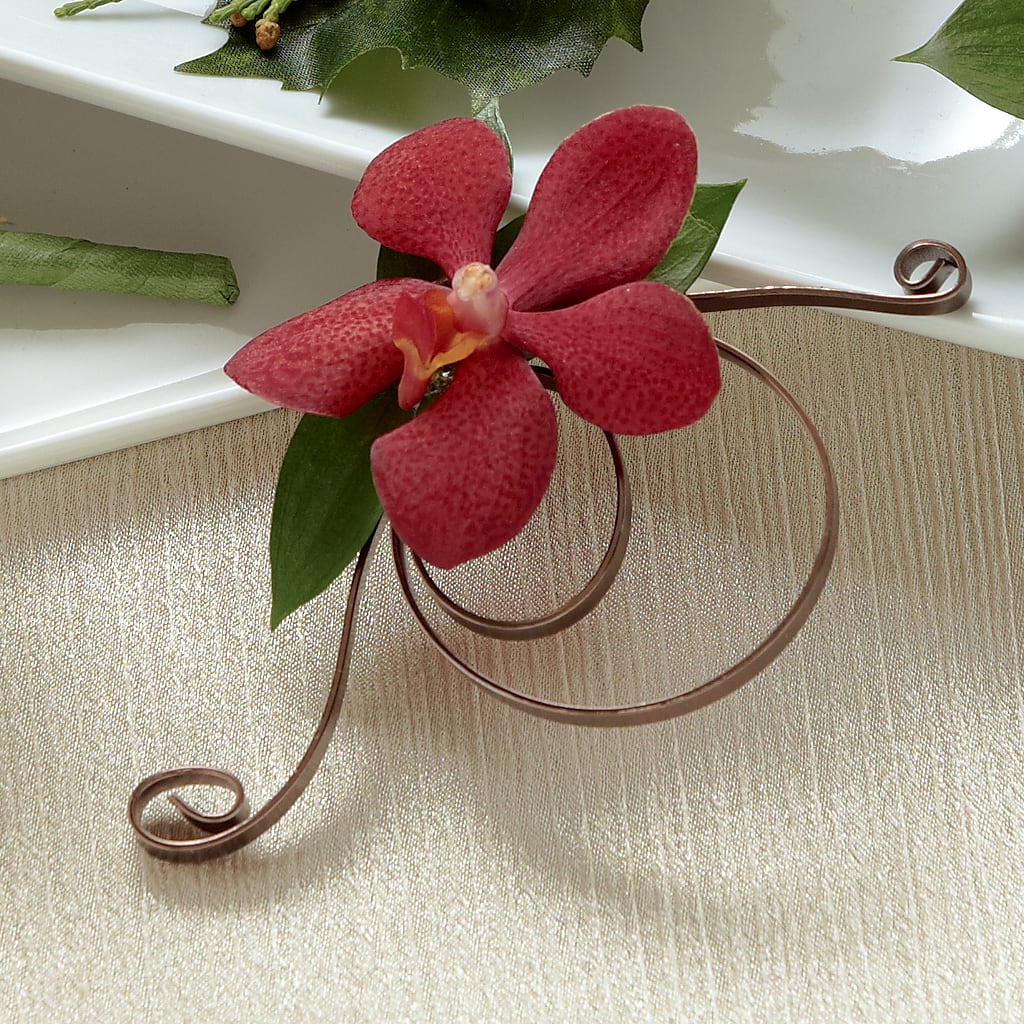Red Mokara Boutonniere –  Talia Flowers, Ottawa ON