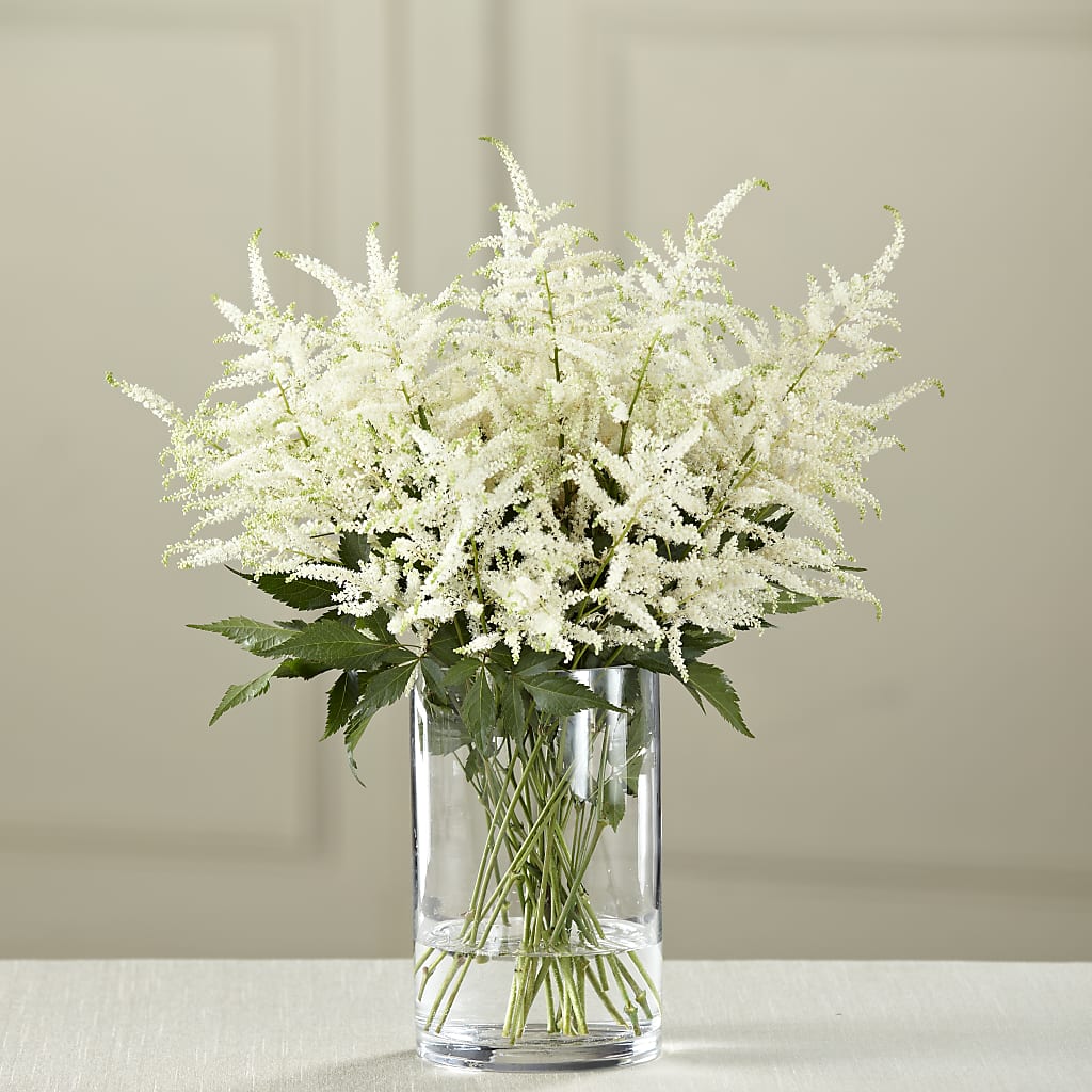 White Astilbe Bouquet –  Talia Flowers, Ottawa ON