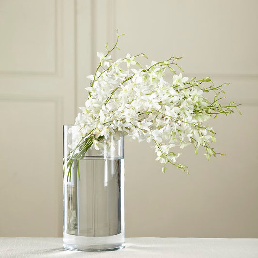 White Dendrobium Bouquet –  Talia Flowers, Ottawa ON